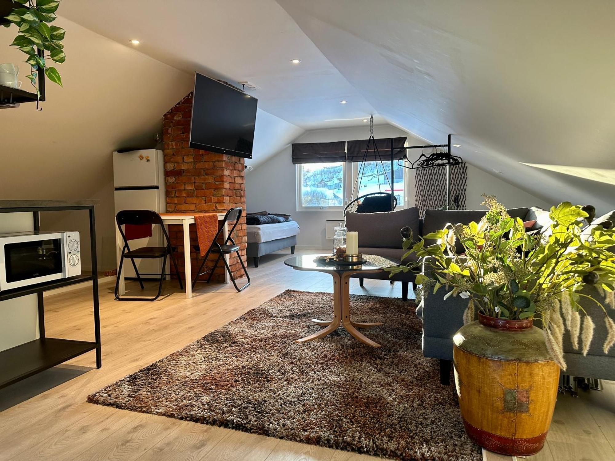 Ferienwohnung Arctic Loft Skjervoy Exterior foto